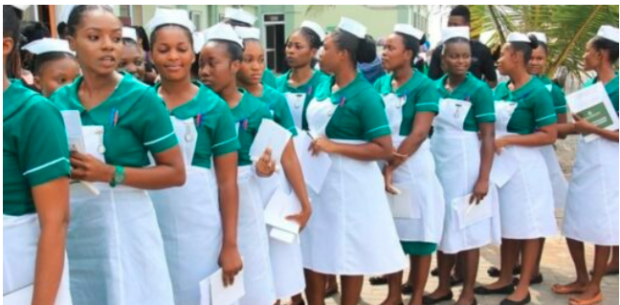 GRNMA President, Mrs Perpetual Ofori-Ampofo has asked the government to pay Ghanaian Nurses GHC10,000 or more or less they will continue to leave for other countries after completion of school.