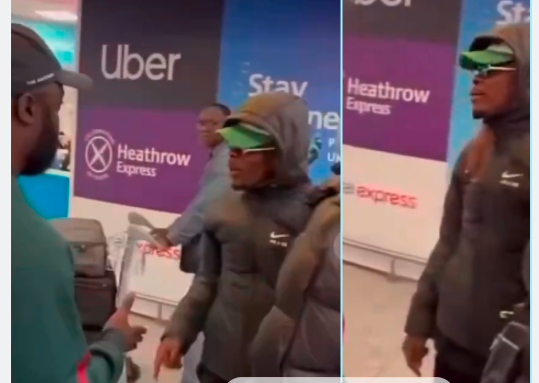 There has been an underlining issue between African dancehall artist Shatta Wale and YouTuber Kodwo Sheldon. It's a cat-and-mouse situation at the Heathrow airport