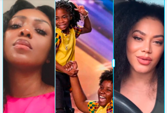 As they watched Abigail and Afronita's amazing performance at the British Got Talent show, which includes Abigail's disability story, Ghanaian celebrities Nadia Buari, Lydia Forson, Okyeami Kwame, Sister Deborah, Yvonne Okoro, Bervely Afaglo, and many more couldn't stop crying.