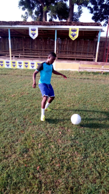 George at Versa Academy soccer Training