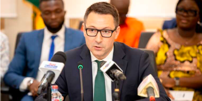 Following a staff-level agreement at the 2nd review, the IMF Mission Chief states that we are waiting for Ghana to come to a deal with its foreign creditors.