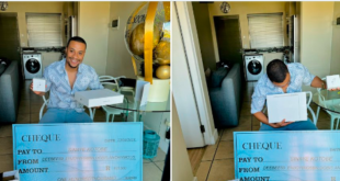 Sinaye gets a massive R100,000 and other pricey gifts from 4 of his fans. This unexpected generosity leaves him feeling overwhelmed with gratitude.