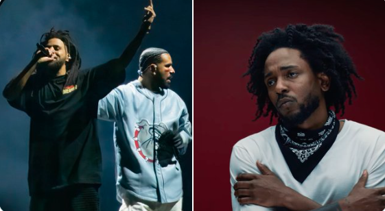 "On Kendrick Lamar diss track 'Euphoria to Drake, he said he see two of the three goats that are left k!ssin' and huggin' on stage. Referring to Drake being gay and calling himself GOAT in rap business.