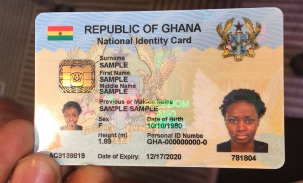 New Ghana Card registration prices go into effect today , with fees ranging from GHS 120 to GHS 1,000 depending on the type of card being applied for.