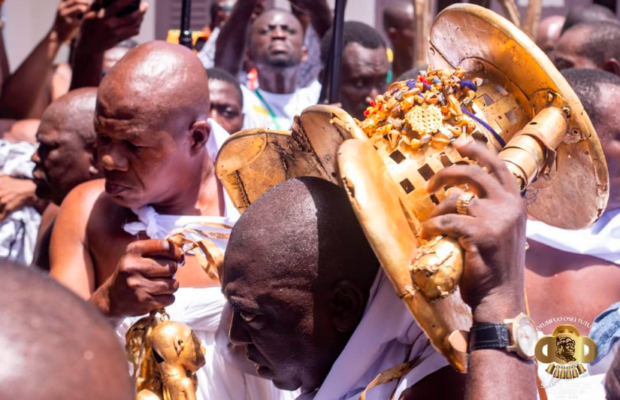 The real Golden Stool of Asante Kingdom