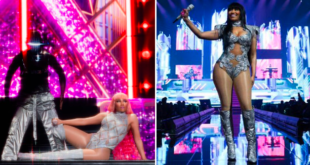 Nicki Minaj has achieved a new feat by dominating the lists of the top 15 highest-grossing concerts for a female rapper in history.