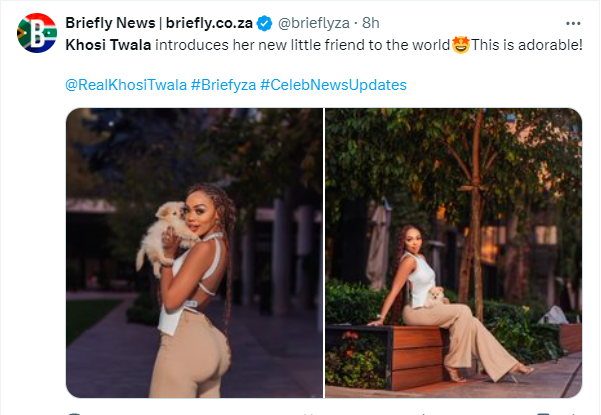 Khosi Twala is the news and she will make you talkiing