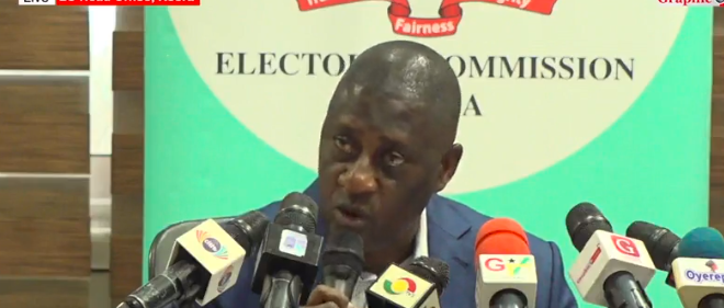The Electoral Commission (EC) of Ghana has debunked allegations by a group known as Election Watch indicating that the EC has been secretly registering voters. 