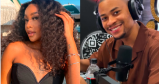 Reality TV star Sinaye expressed the need to willingly give Zee his money and love. Sinaye posted a photo of himself and Zee on his Instagram story and captioned it LOVE AND MONEY.