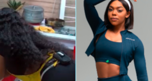 A housemate from PMXtra season 2 was seen wearing Khosi Twala's Active Lifestyle gym wear. The Perfect Match Xtra is a love show happening in Ghana, so the question is; how did this housemate have the gym wear? This brought out Khosi Reigns to figure out who that housemate could be.