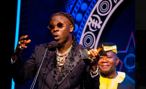 With five additional awards, Stonebwoy wins his second Artiste of the Year award at the just ended 25th Telecel Ghana Music Awards.