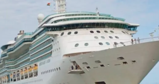 Cruise vessel Serenade of the Seas docks at Takoradi Harbour Over 200 tourists onboard visited the Elmina and Cape Coast Castles, Kakum, Bosomtwe Sam fishing Harbour, Cocoa farm among other tourist sites.