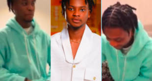 Drill who featured in reality TV show, Perfect Match Xtra, was welcomed back with a brand new iPhone 15 Pro and an amount of Fifty Thousand Ghana cedis equivalent to GH₵25,000 courtesy his fans-Fan Drillex.
