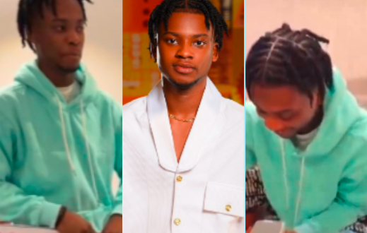 Drill who featured in reality TV show, Perfect Match Xtra, was welcomed back with a brand new iPhone 15 Pro and an amount of Fifty Thousand Ghana cedis equivalent to GH₵25,000 courtesy his fans-Fan Drillex.