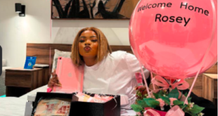 Uprising journalist and reality TV Star Rosey Konadu received over GHc55,000 in gifts and cash from fans as a welcome home gift.