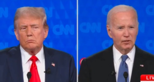 President Joe Biden and former President Donald Trump traded barbs and a variety of false and misleading information as they faced off in their first debate of the 2024 election.