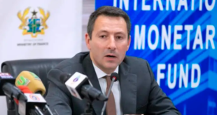 The International Monetary fund's (IMF) Mission Chief for Ghana, Stéphane Roudet, has noted that his outfit has revised its projection for Ghana’s economic growth this year.