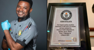 Guinness World Records (GWR) has stated that the longest cooking marathon (individual) record category is no longer active.
