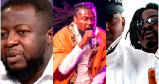 Ghanaian musicians Samini, Guru, and Praye joined the unveiling of NAPO in Kumasi. The musicians were unveiled as official members of the party.