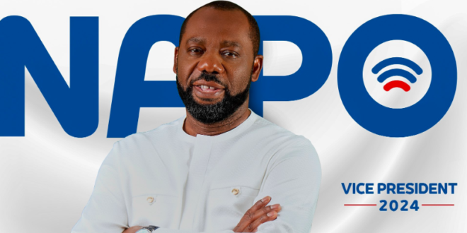 Dr Matthew Opoku Prempeh commonly known as NAPO has resigned as Energy Minister to be able to focus on the New Patriotic Party (NPP) 2024 Elections campaign as a running mate.