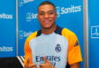 After being unveiled as a Real Madrid player, Kylian Mbappé addressed the media in the press room at the Santiago Bernabéu stadium.