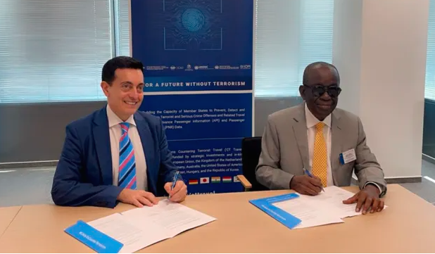 The United Nations Office of Counter-Terrorism (UNOCT) and the Government of Ghana represented by the Ministry of National Security have signed an agreement to strengthen cooperation