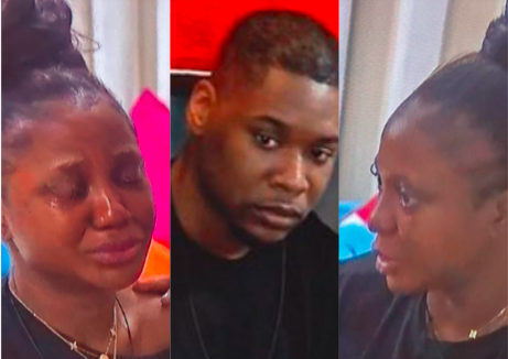 Identical twin sisters Handi and Wanni  got emotional, breaking down in tears as they confronted a growing rift in their relationship during a very emotional moment on the reality show BBNaija Season 9.