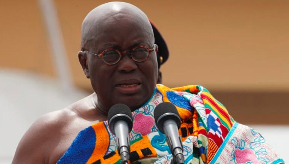 President Nana Addo Danquah Akufo-Addo, the president of the republic of Ghana