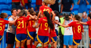 World champion Spain fought back from 2-0 down and advanced to the semifinals of the Olympic women’s soccer tournament by beating Colombia in a penalty shootout on Saturday, August 4.