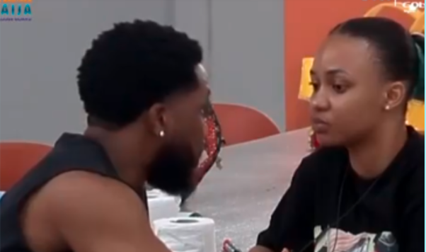 The house tension continued to mount between Victoria and Sooj in the Big Brother house as she made it known that his chances with her are between slim and none, judged by his unpredictable ways.