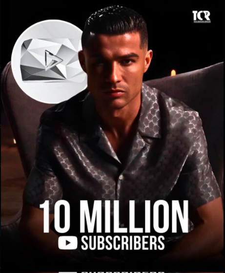 Cristiano Ronaldo done 10M subcribers in less than 24 hours, unprecedented