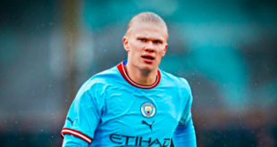 Norwegian star Erling Haaland netted his 23rd career hat-trick as Manchester City came from behind to eventually beat Ipswich Town 4-1.