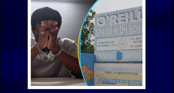 A final-year student from O'Reilly Senior High School (SHS) has been arrested in connection with the fatal stabbing of his classmate during a violent altercation on the school campus.