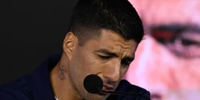 Emotional Luis Suarez, the prolific striker for both Uruguay and Inter Miami, has announced his retirement from internationl soccer, bringing an illustrious chapter with the national team to a close.