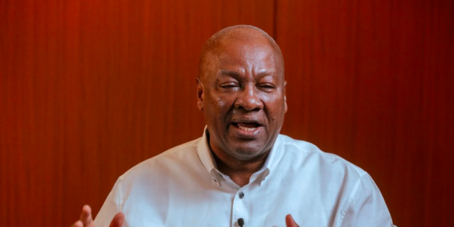 Flagbearer of the National Democratic Congress (NDC), John Dramani Mahama, has defended the party’s decision to protest against the Electoral Commission (EC), citing concerns about the voters’ register.