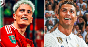 A telling moment unfolded on the pitch as Manchester United's Casemiro tried to prevent Alejandro Garnacho from mimicking Cristiano Ronaldo's iconic celebration.